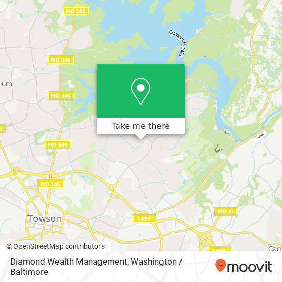 Mapa de Diamond Wealth Management, 1312 Margarette Ave