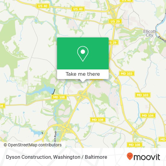 Dyson Construction map