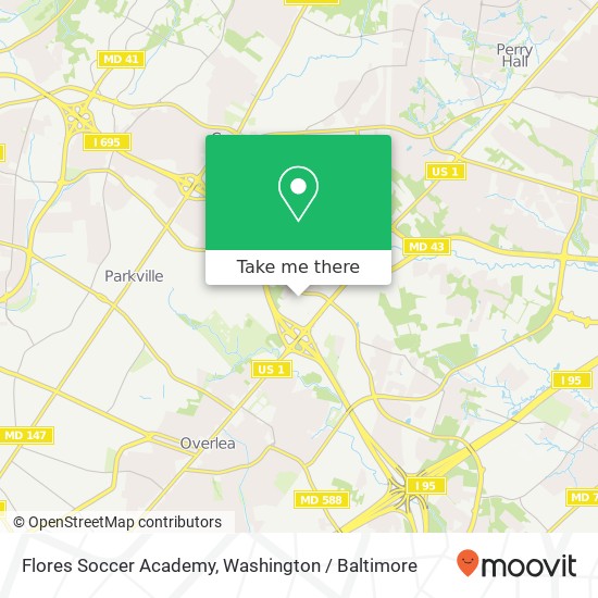 Flores Soccer Academy, 23 Bridgeview Ct map