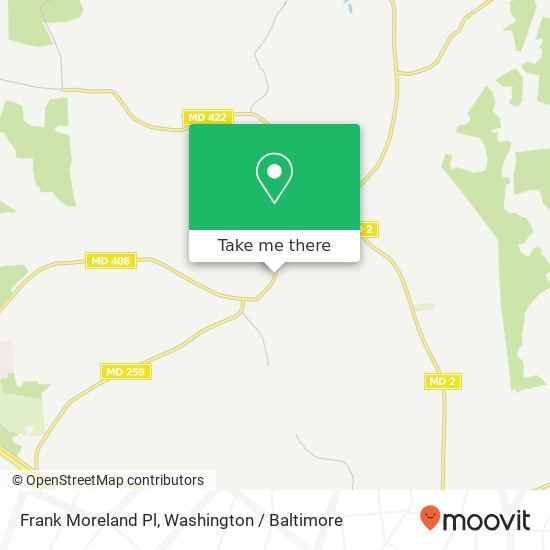 Frank Moreland Pl, Lothian, MD 20711 map