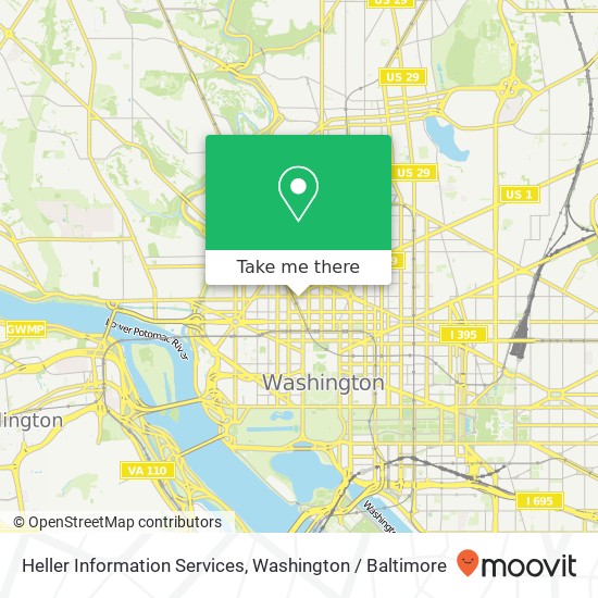 Heller Information Services, 1730 M St NW map