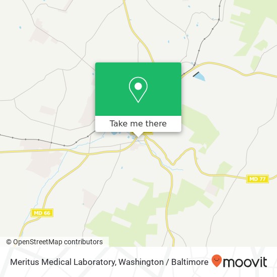 Mapa de Meritus Medical Laboratory, 22911 Jefferson Blvd
