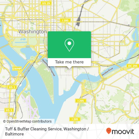 Tuff & Buffer Cleaning Service, 1256 Howison Pl SW map