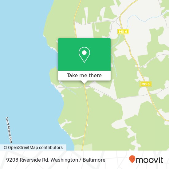 9208 Riverside Rd, Nanjemoy, MD 20662 map