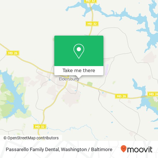 Passarello Family Dental, 6200 Georgetown Blvd map