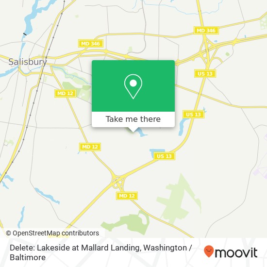 Delete: Lakeside at Mallard Landing map