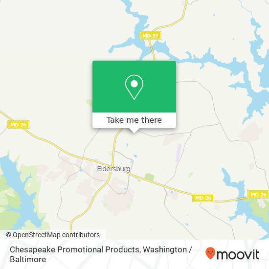 Mapa de Chesapeake Promotional Products, 1430 Progress Way