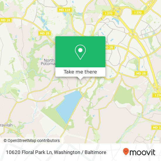 10620 Floral Park Ln, Gaithersburg, MD 20878 map