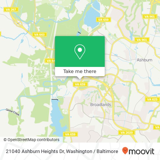 21040 Ashburn Heights Dr, Ashburn, VA 20148 map