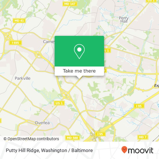 Putty Hill Ridge, Nottingham, MD 21236 map