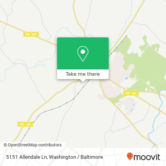 5151 Allendale Ln, Taneytown, MD 21787 map