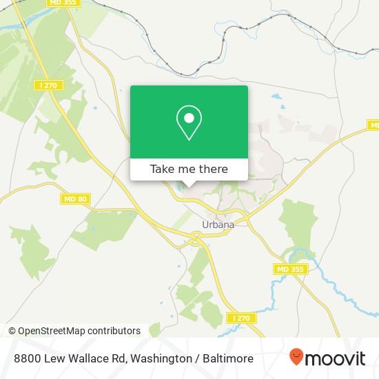 8800 Lew Wallace Rd, Frederick, MD 21704 map