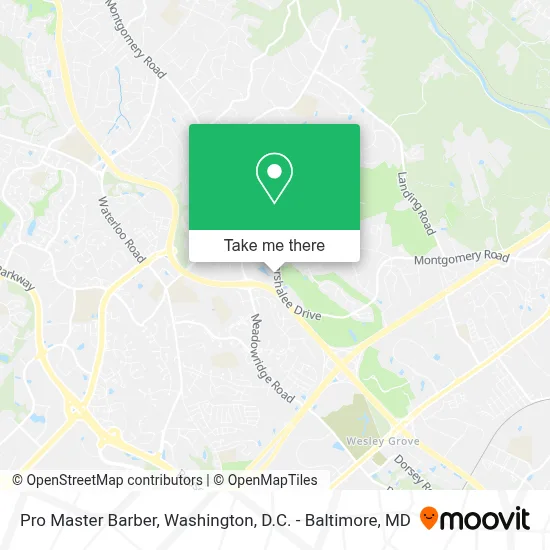 Pro Master Barber map