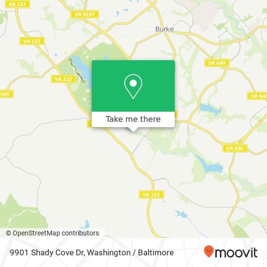 9901 Shady Cove Dr, Fairfax Station, VA 22039 map