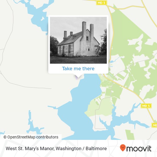 Mapa de West St. Mary's Manor