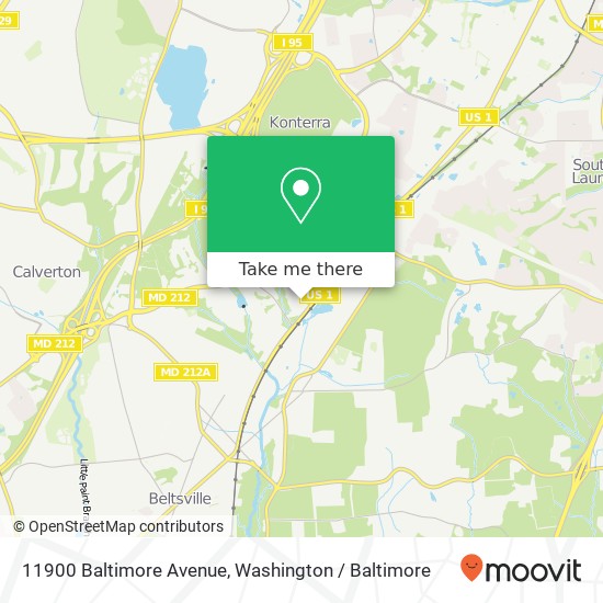 11900 Baltimore Avenue, Bay H, 11900 Baltimore Ave, Beltsville, MD 20705, United States map