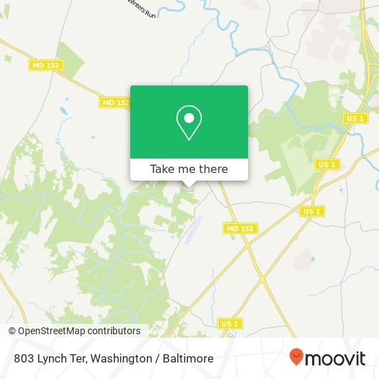 Mapa de 803 Lynch Ter, Fallston, MD 21047