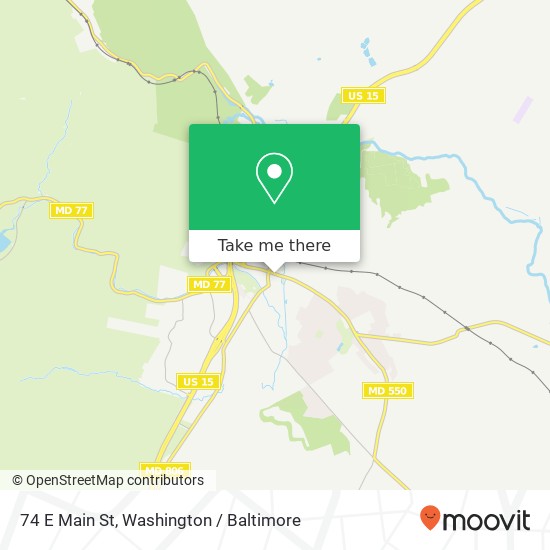 74 E Main St, Thurmont, MD 21788 map