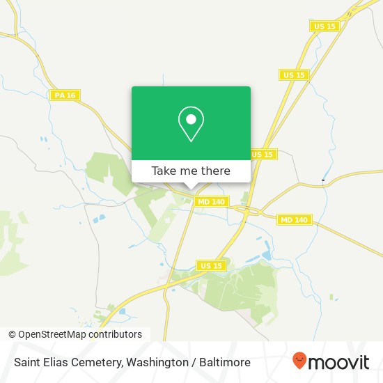 Saint Elias Cemetery map