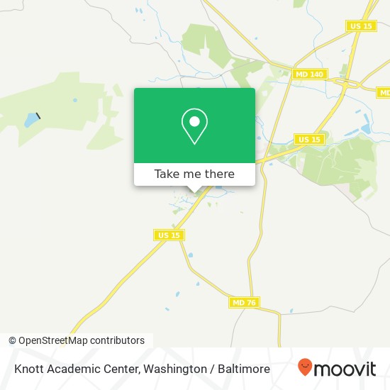 Knott Academic Center map