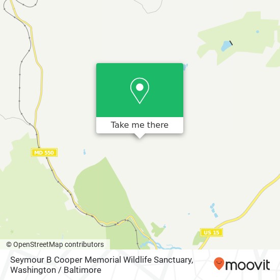 Mapa de Seymour B Cooper Memorial Wildlife Sanctuary