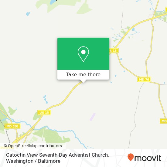 Catoctin View Seventh-Day Adventist Church map