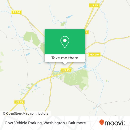 Mapa de Govt Vehicle Parking