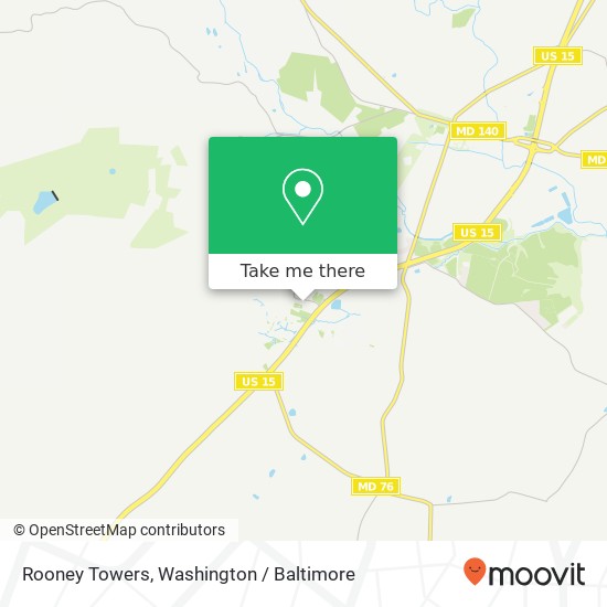 Rooney Towers map