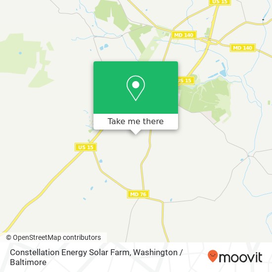 Mapa de Constellation Energy Solar Farm