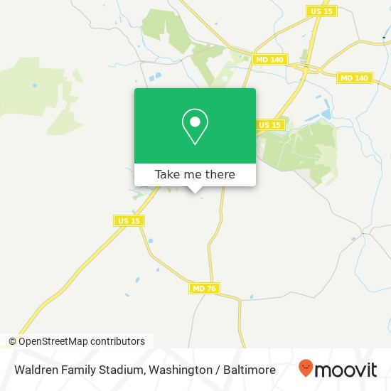 Waldren Family Stadium map