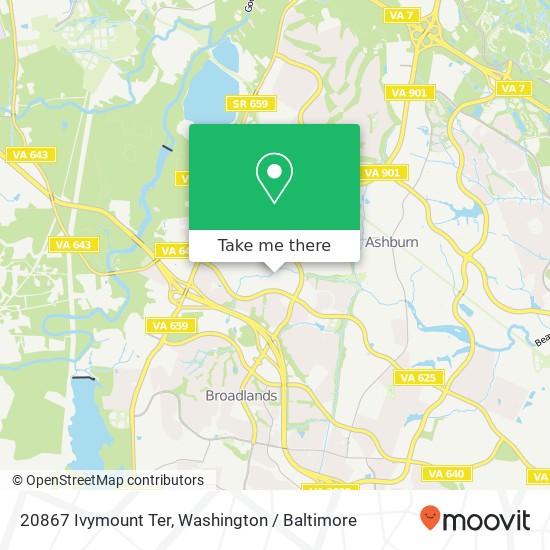 20867 Ivymount Ter, Ashburn, VA 20147 map