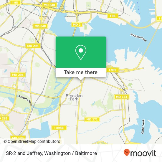 SR-2 and Jeffrey, Brooklyn, MD 21225 map