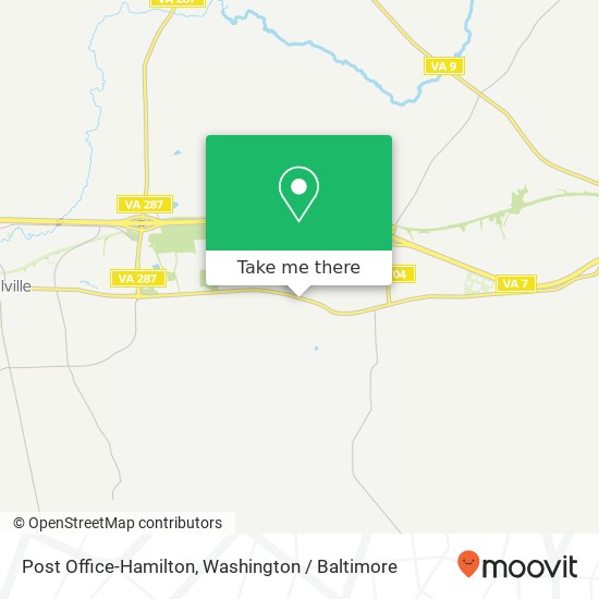 Mapa de Post Office-Hamilton, 53 W Colonial Hwy