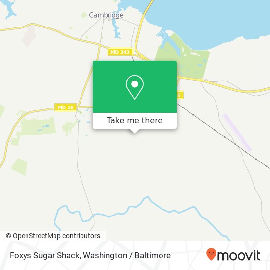 Mapa de Foxys Sugar Shack, 2613 Brian Cir