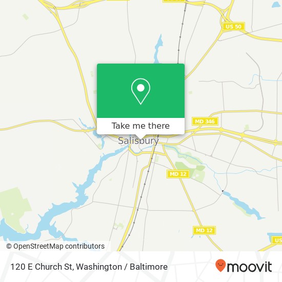 120 E Church St, Salisbury, MD 21801 map