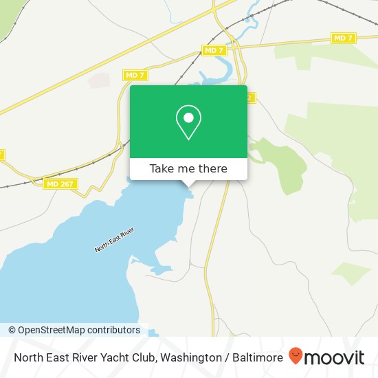 North East River Yacht Club map