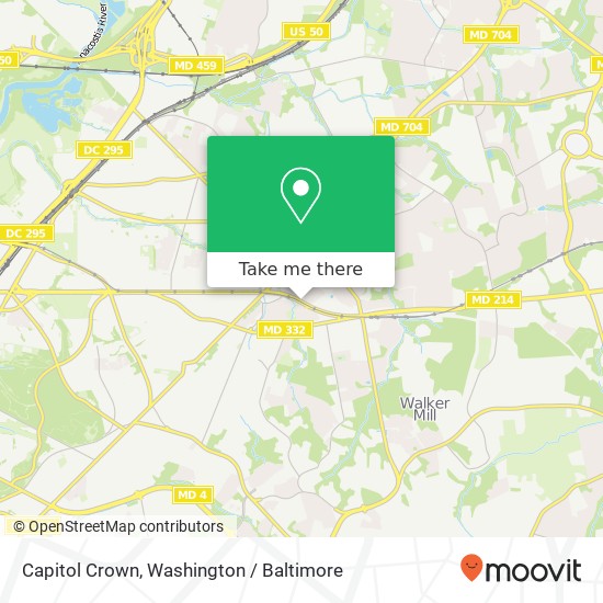 Capitol Crown, Capitol Heights, MD 20743 map