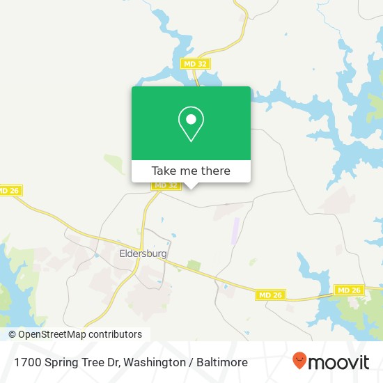 1700 Spring Tree Dr, Sykesville, MD 21784 map