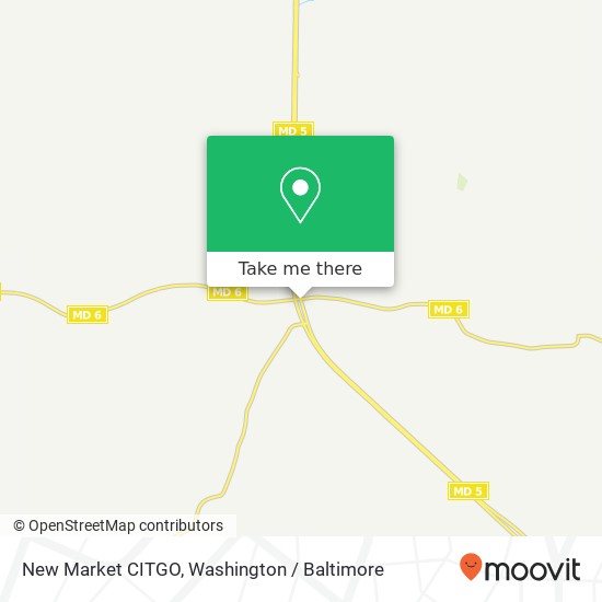 Mapa de New Market CITGO, 29290 Three Notch Rd