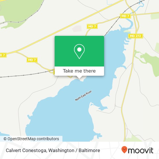 Calvert Conestoga, Charlestown, MD 21914 map
