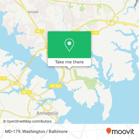 MD-179, Annapolis, MD 21409 map