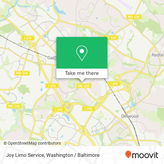 Joy Limo Service map