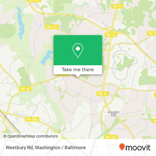 Westbury Rd, Rockville, MD 20853 map