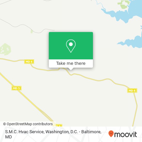 Mapa de S.M.C. Hvac Service, 29100 Tye Way