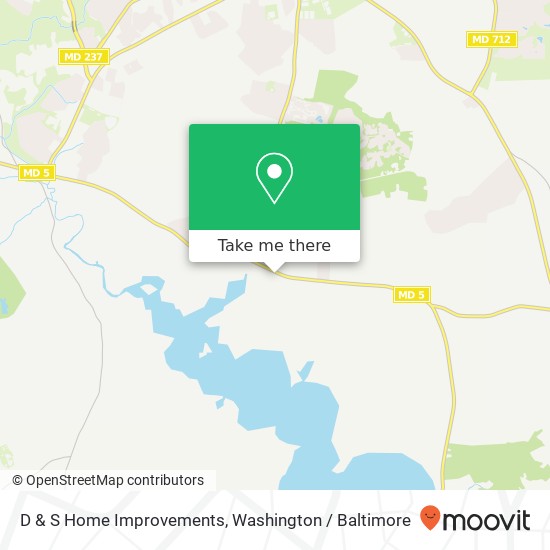 D & S Home Improvements map