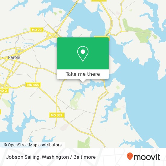 Jobson Sailing, 10 Thompson St map