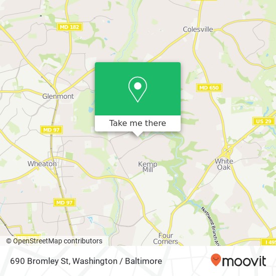 690 Bromley St, Silver Spring, MD 20902 map