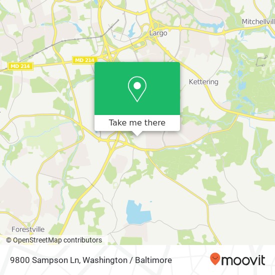 9800 Sampson Ln, Upper Marlboro, MD 20774 map