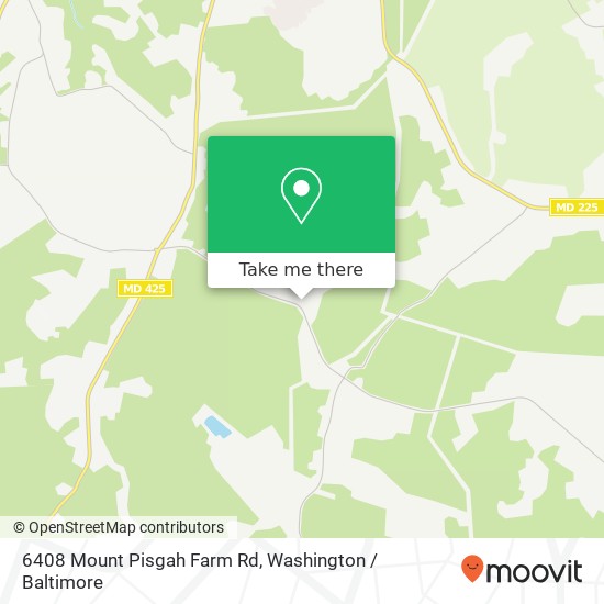 6408 Mount Pisgah Farm Rd, La Plata, MD 20646 map