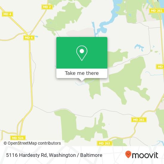 5116 Hardesty Rd, Sunderland, MD 20689 map